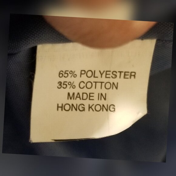 Vintage Blazer Blue Cropped Lightweight Embellished Collar Lined One Button - Picture 5 of 11